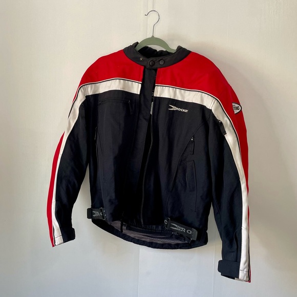 Joe Rocket Black and Red Jacket - Picture 3 of 11